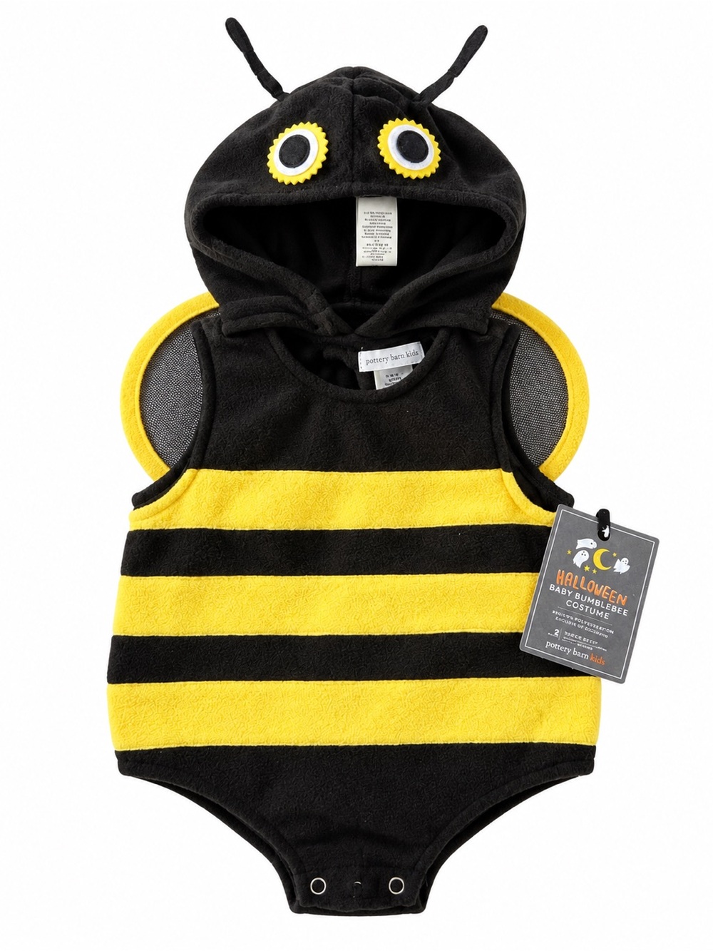 NWT Pottery Barn Kids Baby Bumble Bee Halloween Costume 6-12M